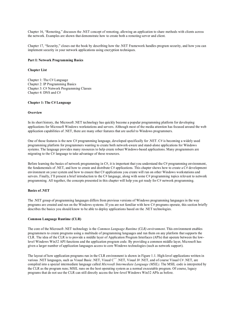 image for page C Network Programming