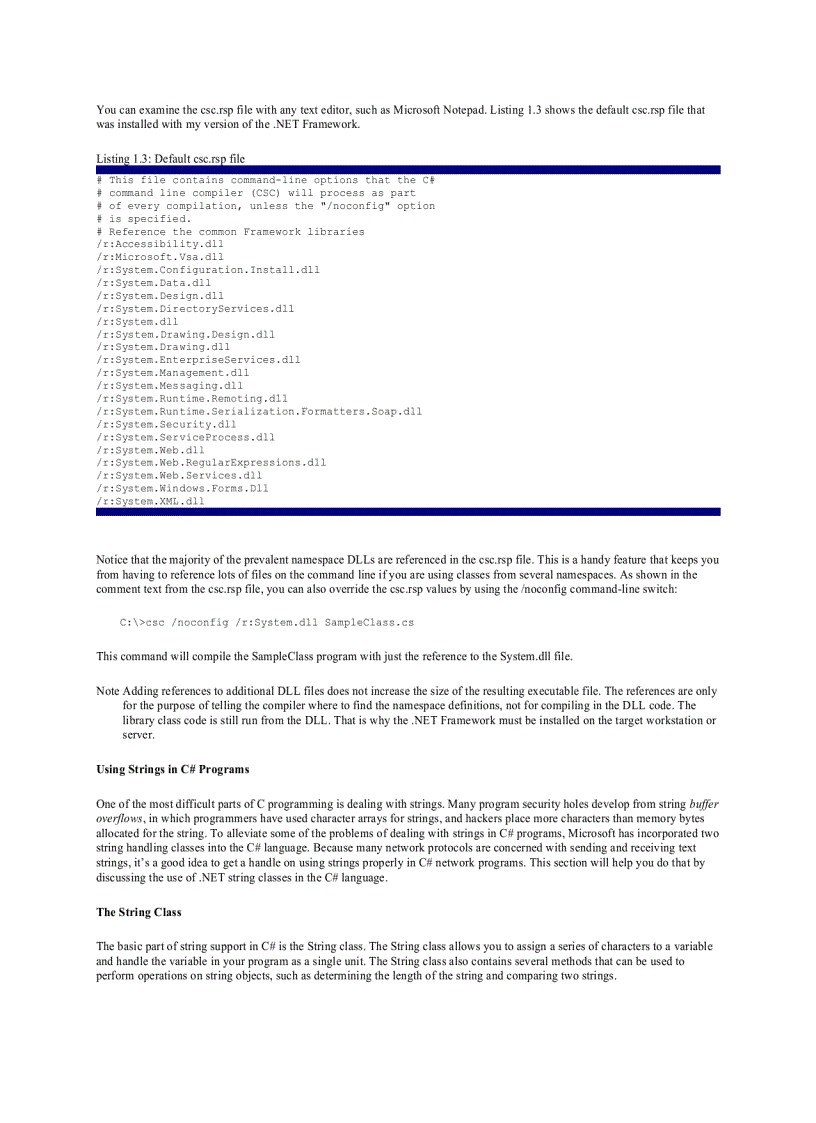 image for page C Network Programming