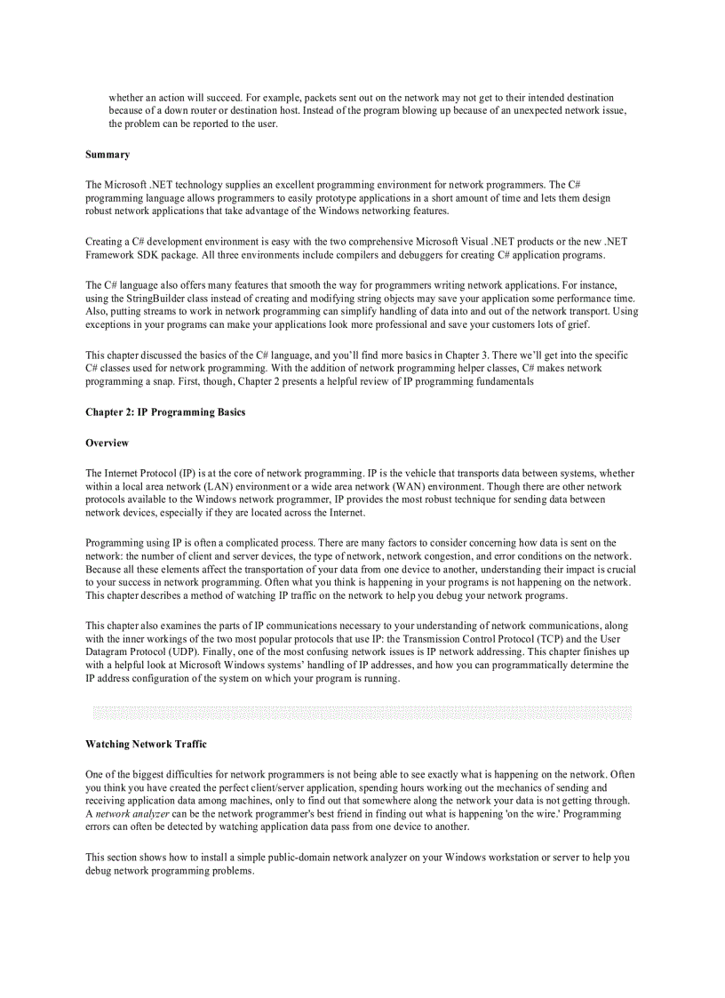 image for page C Network Programming