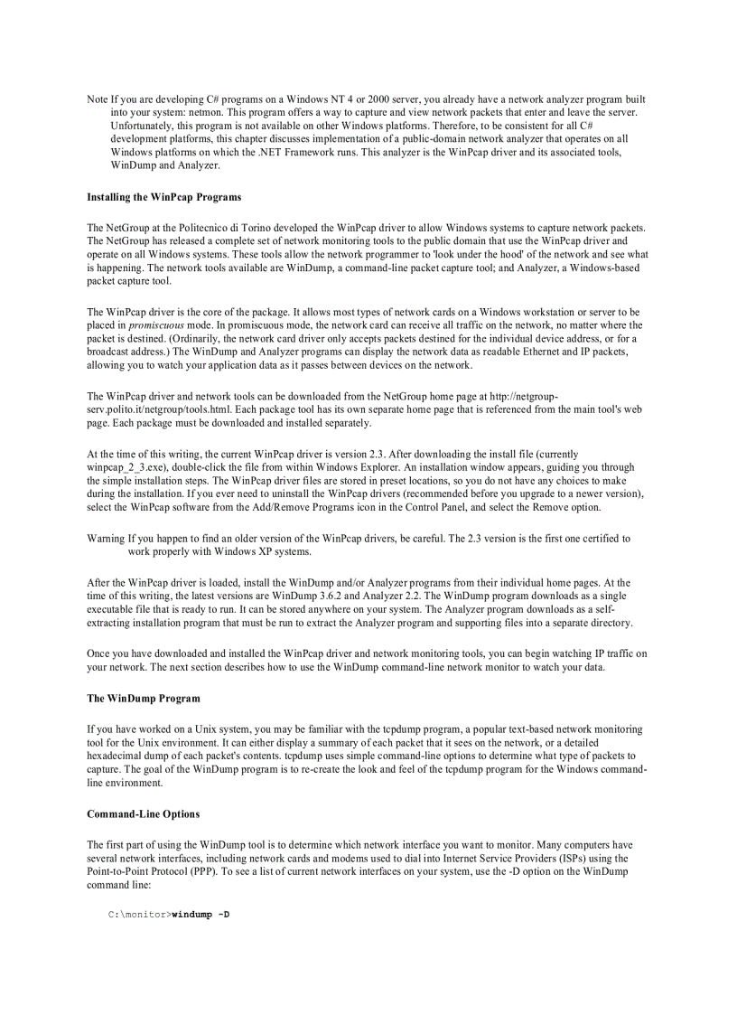 image for page C Network Programming