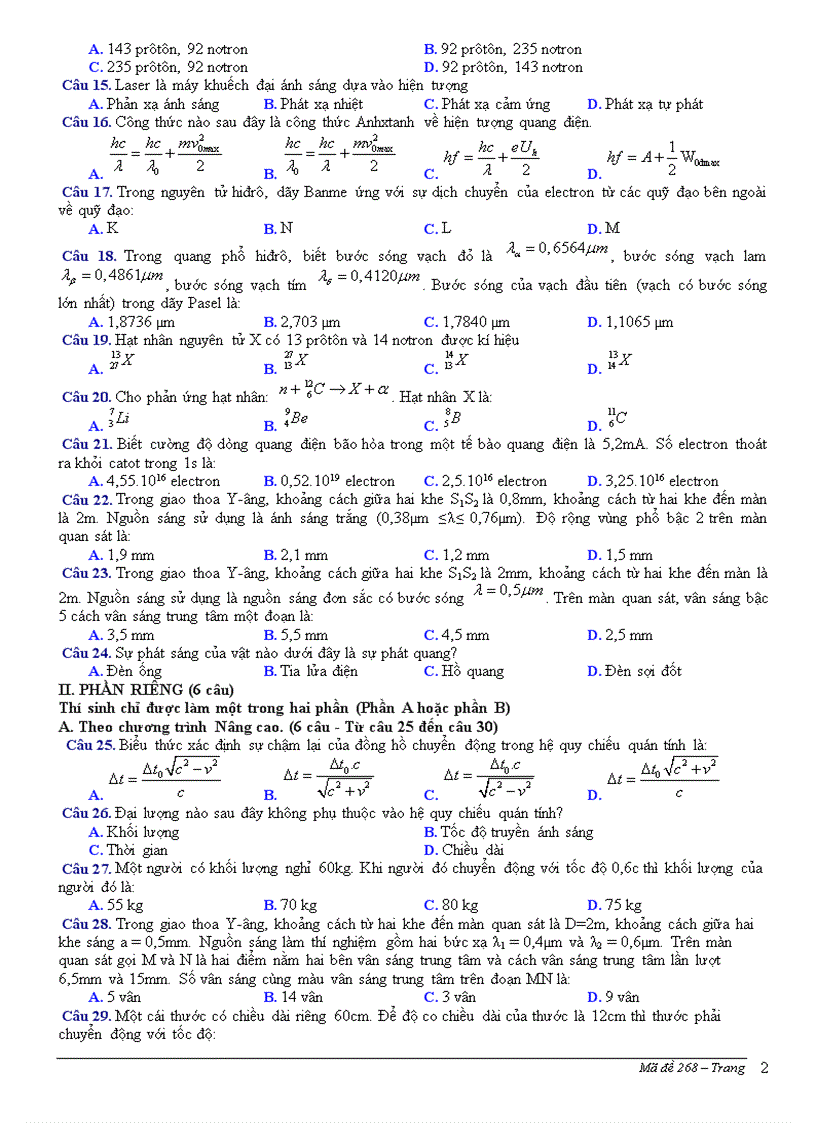 image for page THPT Quỳnh Lưu 3 NGHỆ AN ĐỀ THI KHẢO SÁT CHẤT LƯỢNG HỌC KỲ 2 2010 2011