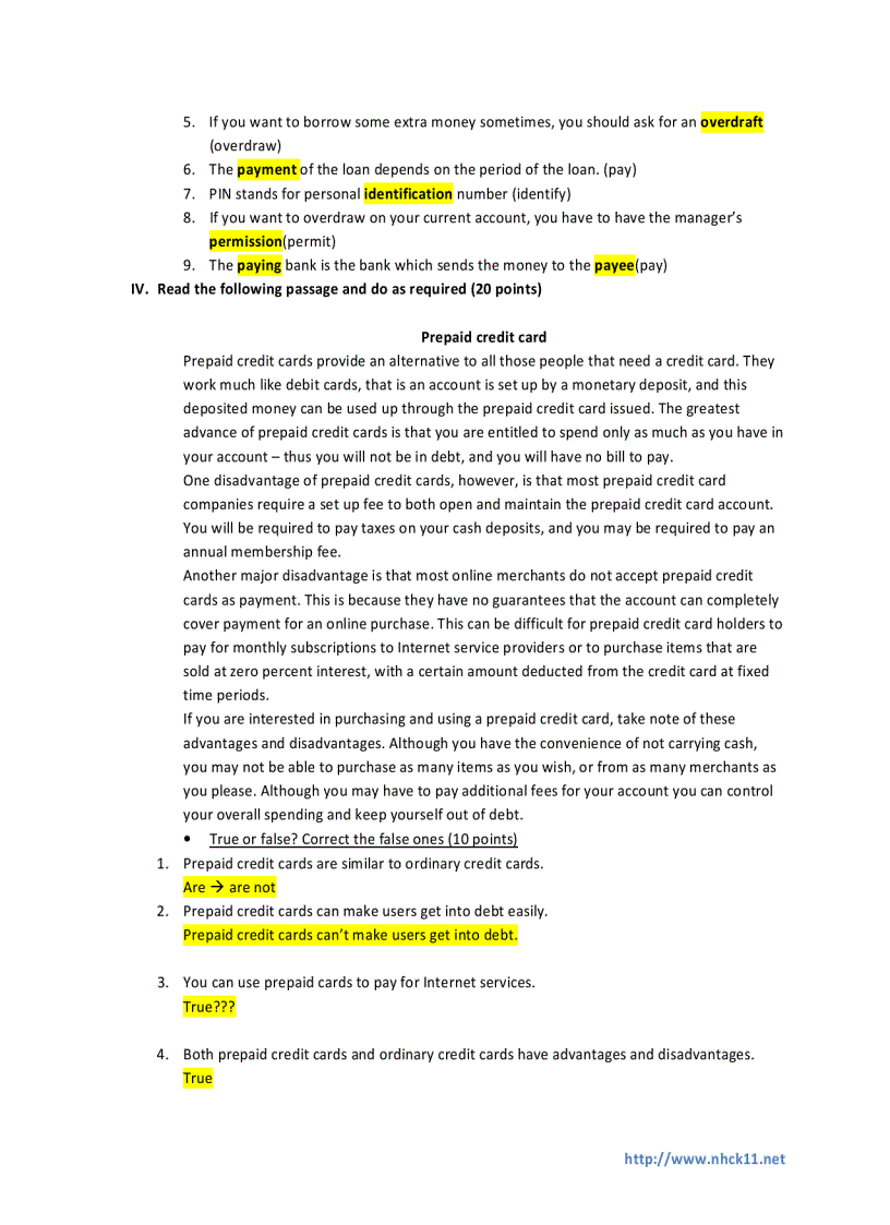 image for page Tổng hợp đề thi kiểm tra bài tập tiếng anh III 2