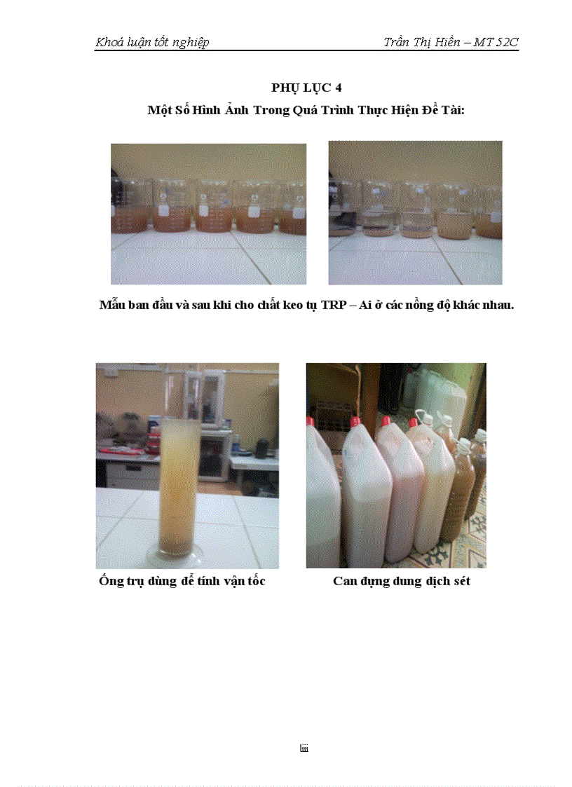 image for page Nghiên cứu khả năng ứng dụng của chất keo tụ TRP Ai để loại bỏ chất rắn lơ lửng trong nước