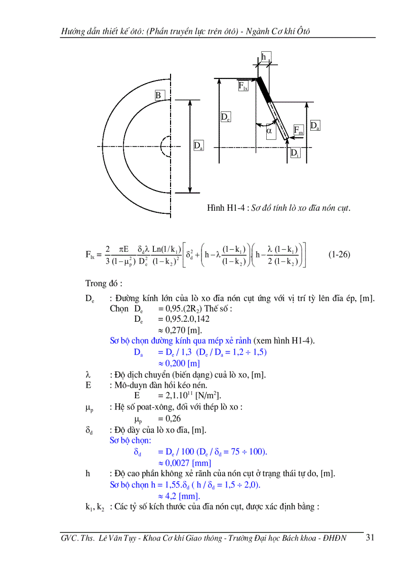 image for page Giáo trình thiết kế ô tô