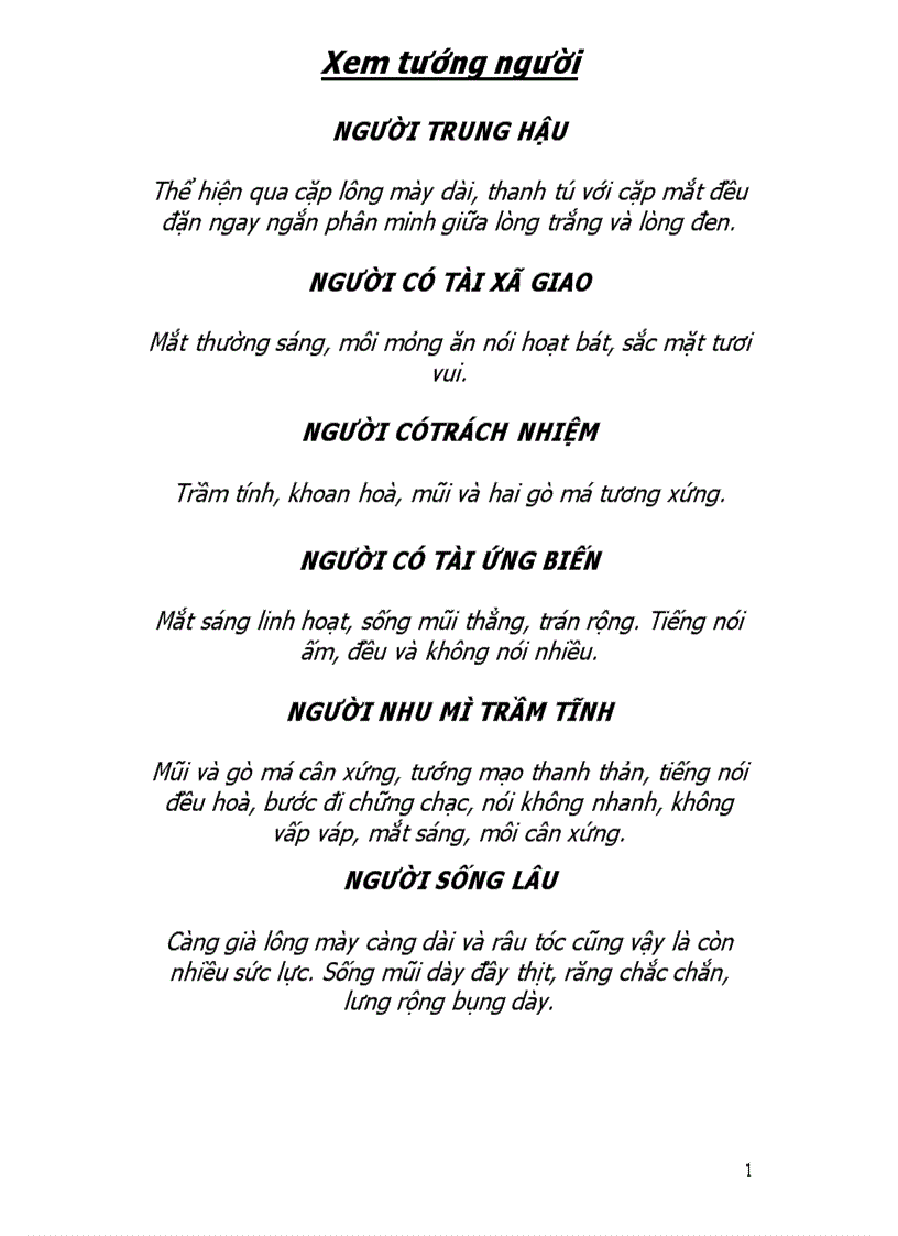 image for page Xem tướng người