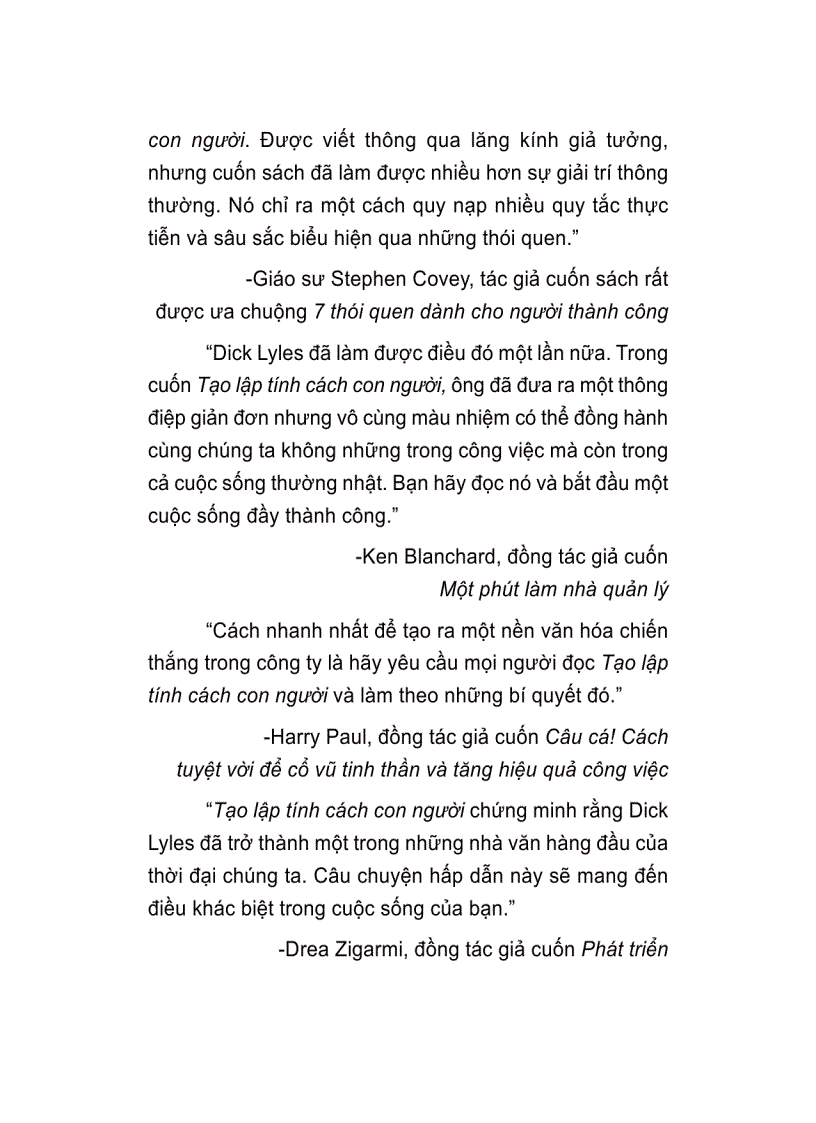 image for page Tạo Lập Tính Cách CON NGƯỜI WINNING HABITS