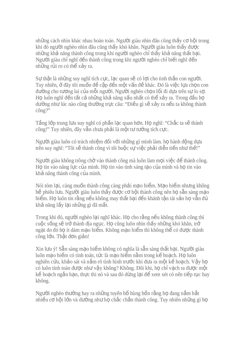 image for page Cách suy nghĩ của người giàu