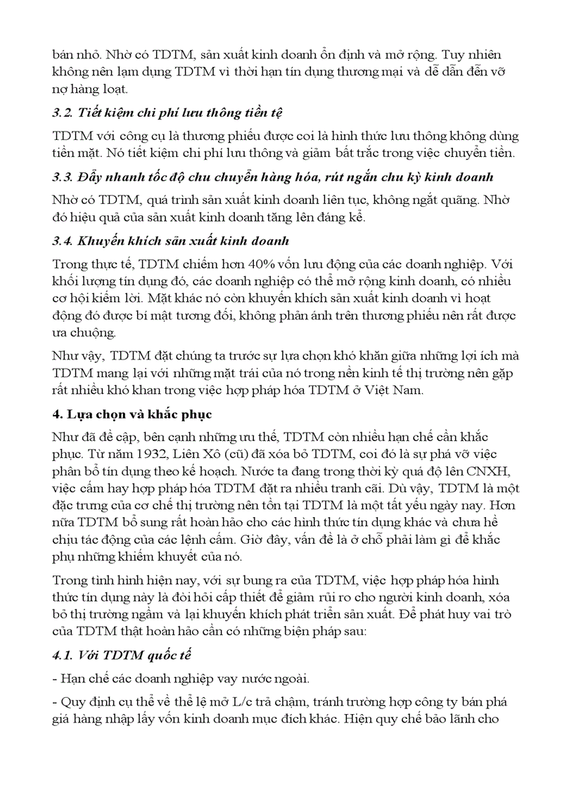 image for page Thực trạng của hình thức tín dụng thương mại TDTM tại Việt Nam