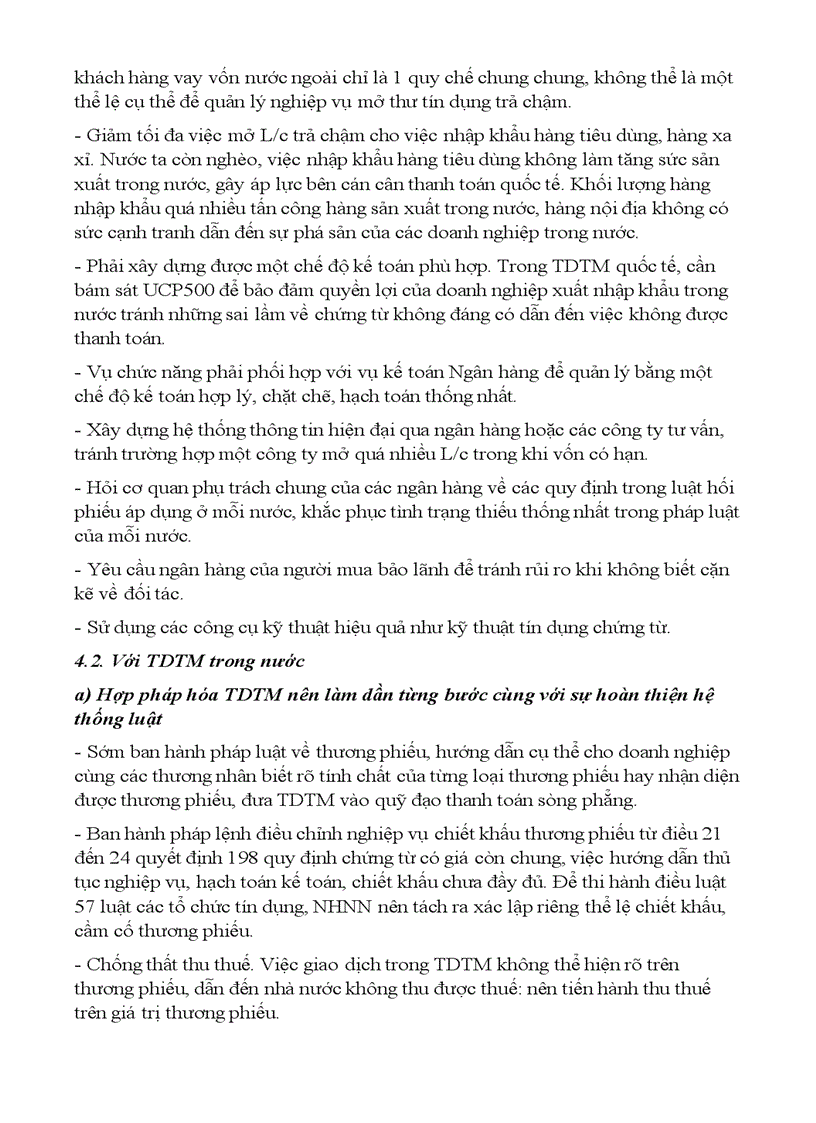 image for page Thực trạng của hình thức tín dụng thương mại TDTM tại Việt Nam