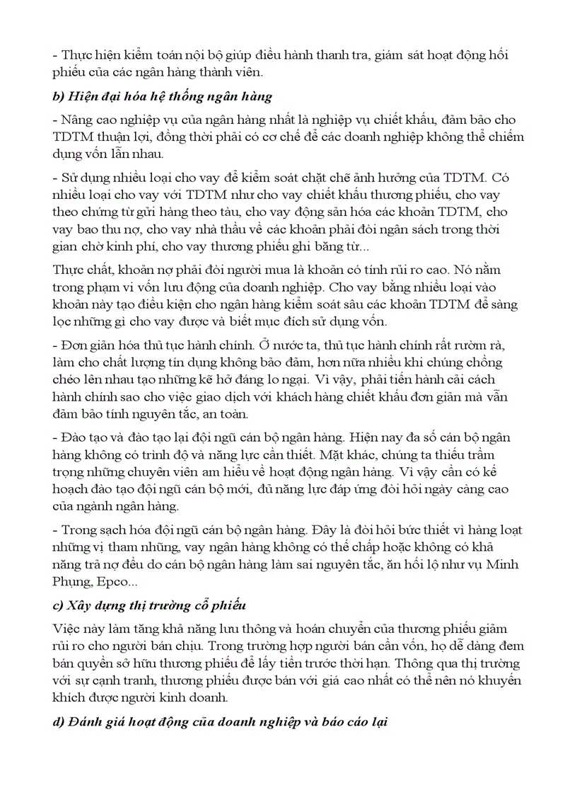 image for page Thực trạng của hình thức tín dụng thương mại TDTM tại Việt Nam