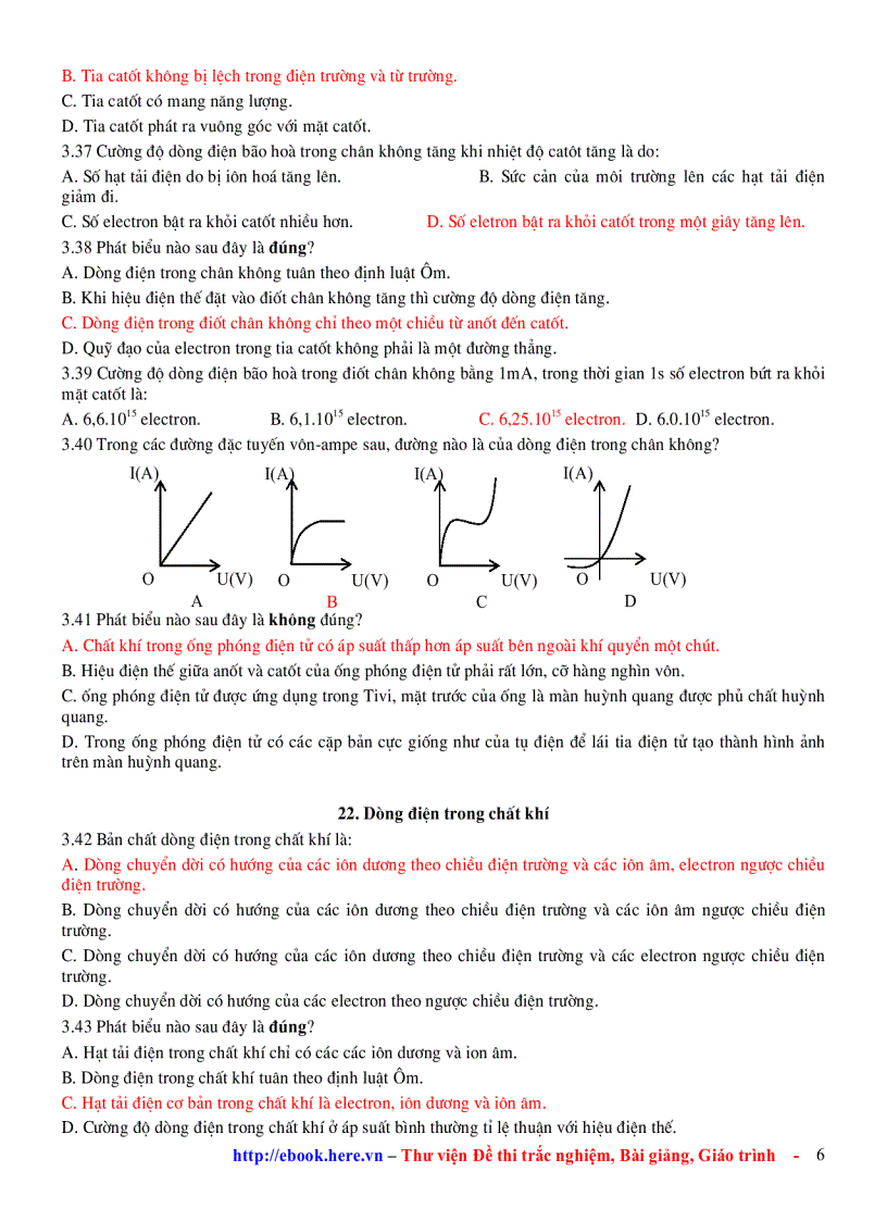 image for page Chương 3 Dòng Điện trong các Môi trường Ôn Tập VẬT LÍ 11