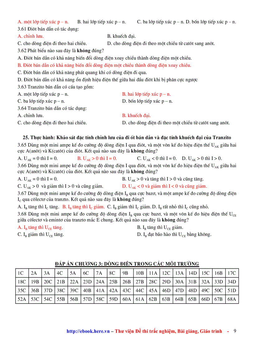 image for page Chương 3 Dòng Điện trong các Môi trường Ôn Tập VẬT LÍ 11