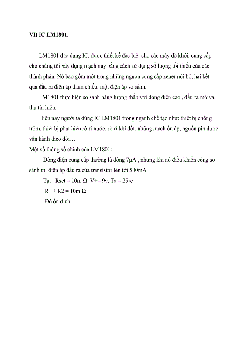 image for page Thiết kế mạch điện tử tương tự mạch cảm biến khói đặt ở nơi công cộng Khi có người hút thuốc trong phòng thì chuông reo