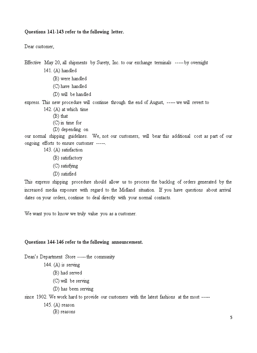 image for page Đề thi TOEIC năm 2009