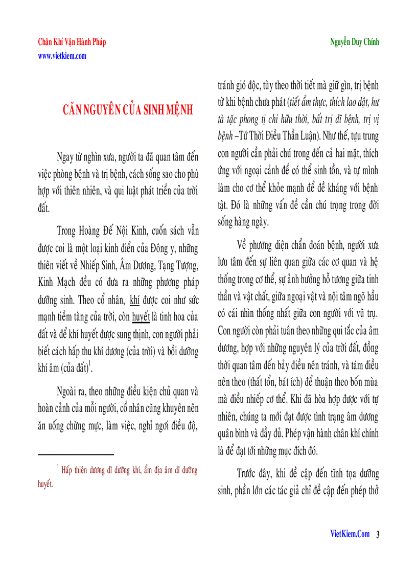 image for page Chân khí vận hành pháp