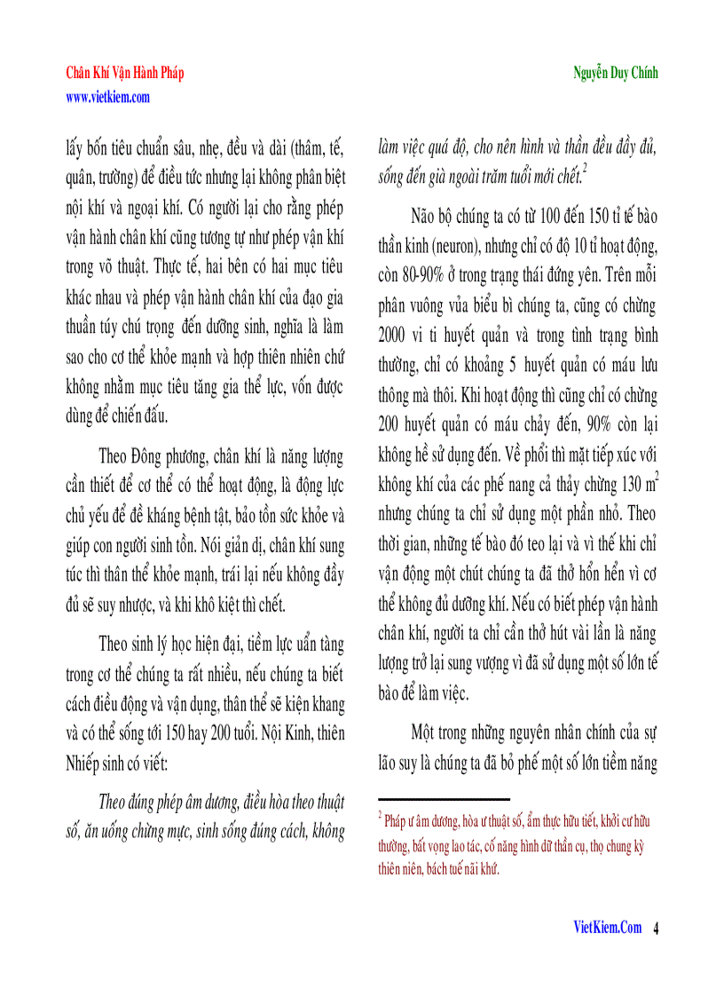 image for page Chân khí vận hành pháp