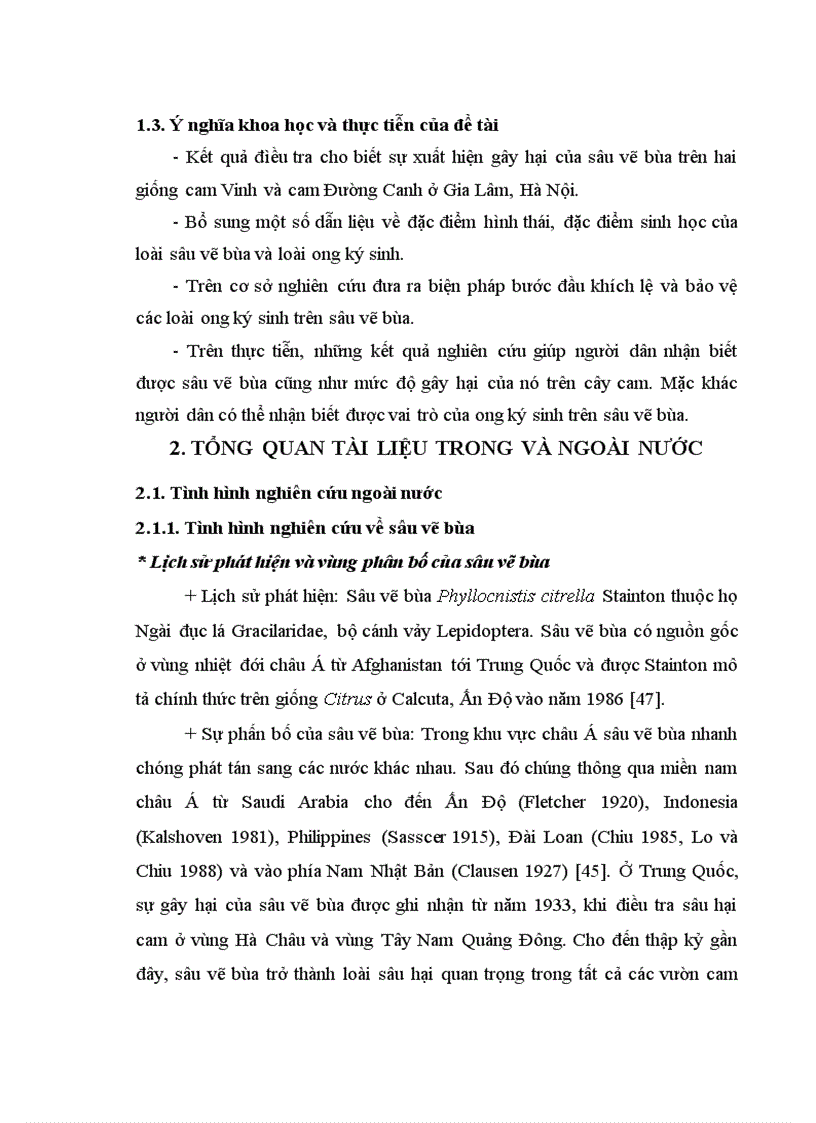 image for page NGHIÊN CỨU ĐẶC ĐIỂM SINH HỌC SINH THÁI CỦA SÂU VẼ BÙA Phyllocnistis citrella Stainton HẠI CÂY CAM VÀ LOÀI ONG KÝ SINH Cirrospilus sp NĂM 2009 2010 TẠI GIA LÂM HÀ NỘI