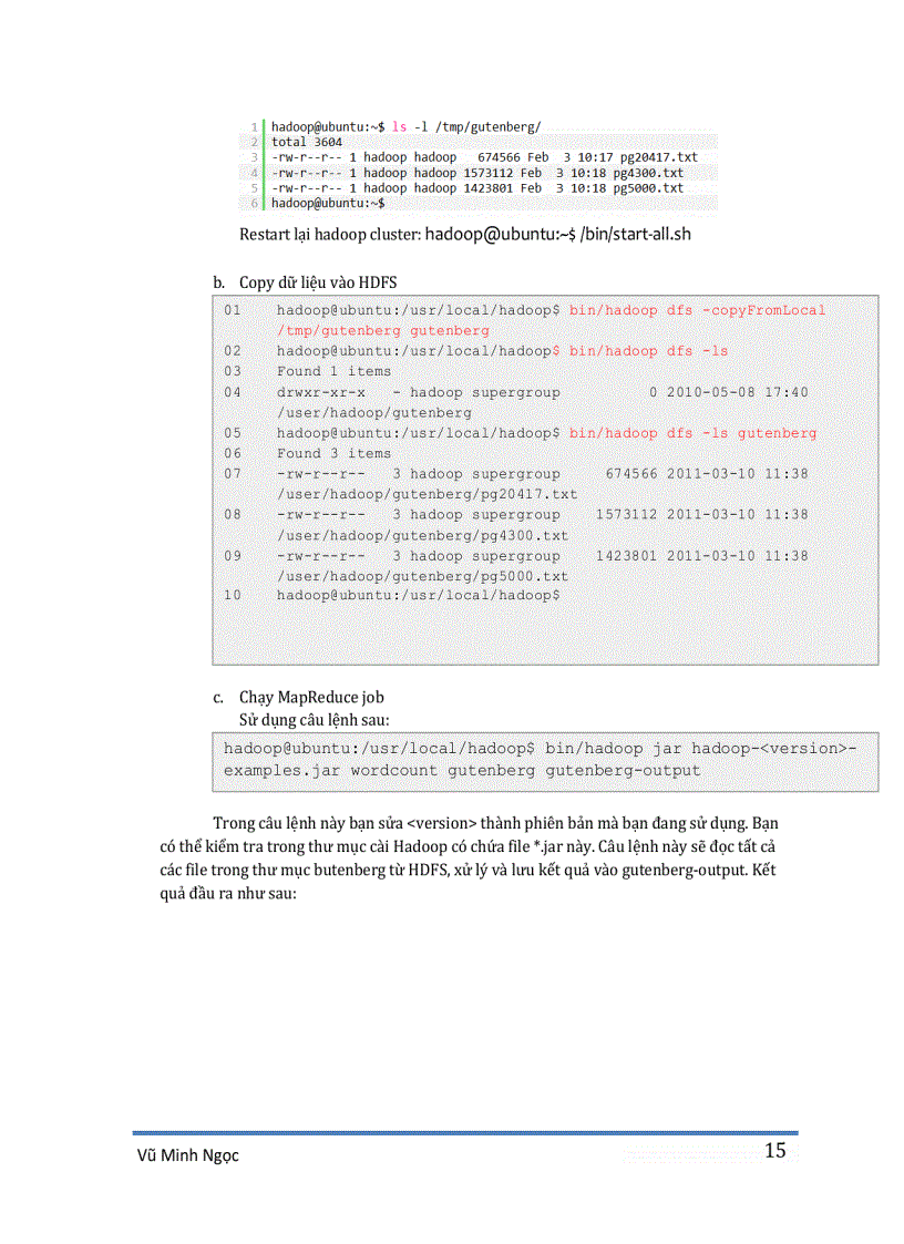 image for page Tìm hiểu Hadoop MapReduce và các bài toán ứng dụng