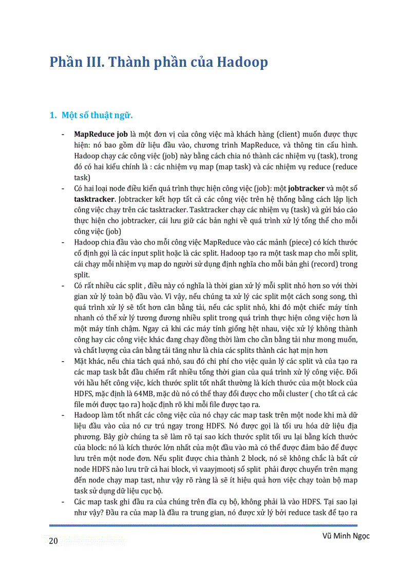 image for page Tìm hiểu Hadoop MapReduce và các bài toán ứng dụng