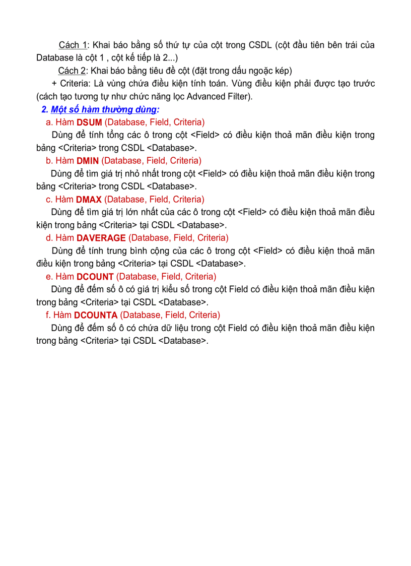 image for page Cơ sở dữ liệu database