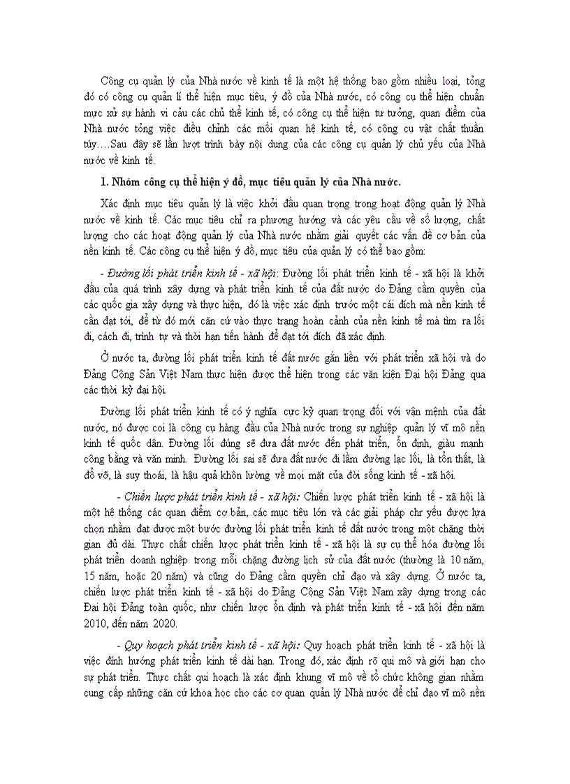 image for page Quản lý nhà nước về kinh tế