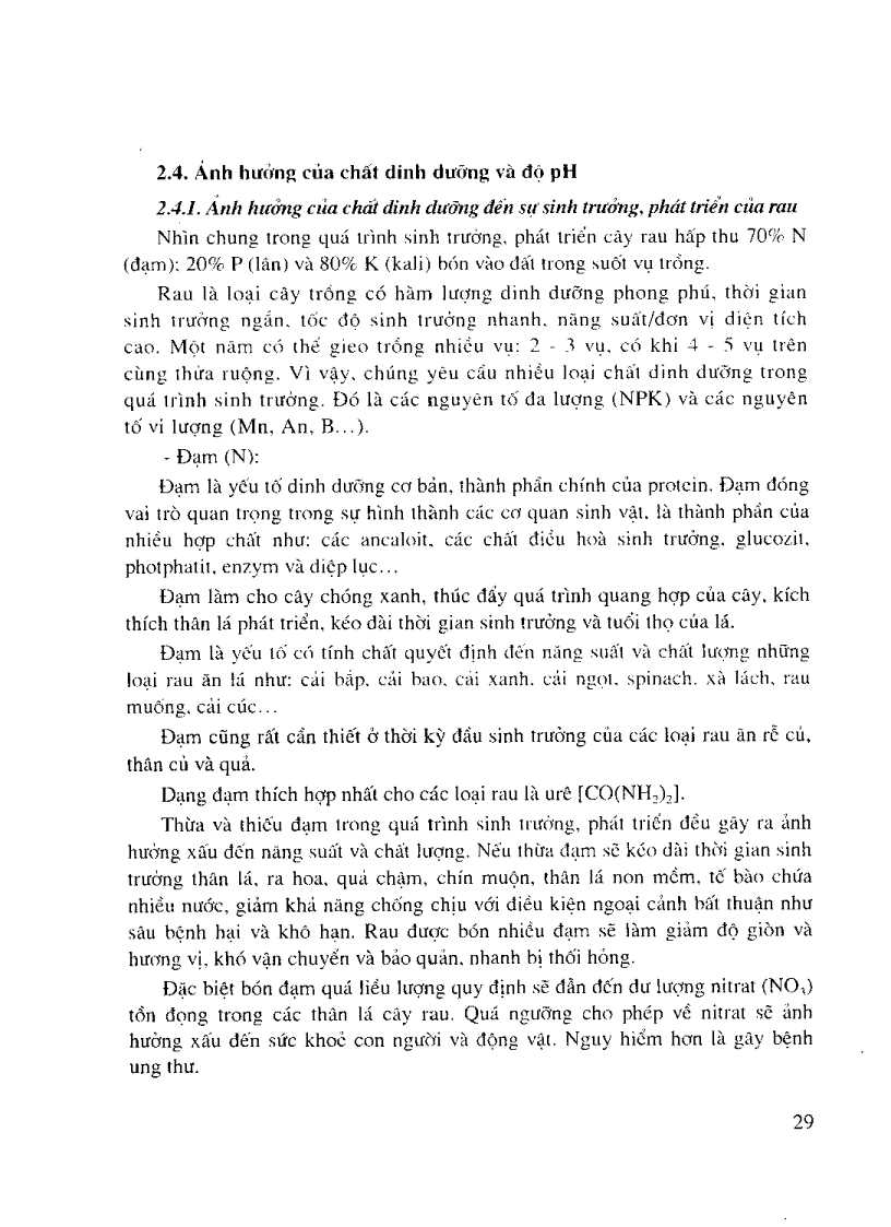 image for page Giáo Trình Kỹ Thuật Trồng Rau