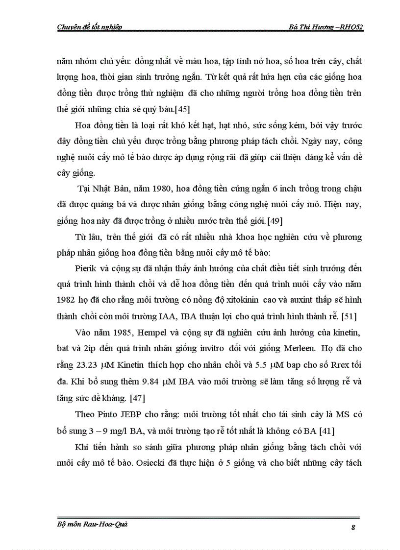 image for page Đánh giá đặc điểm sinh trưởng phát triển của hoa đồng tiền đột biến trong nhà lưới