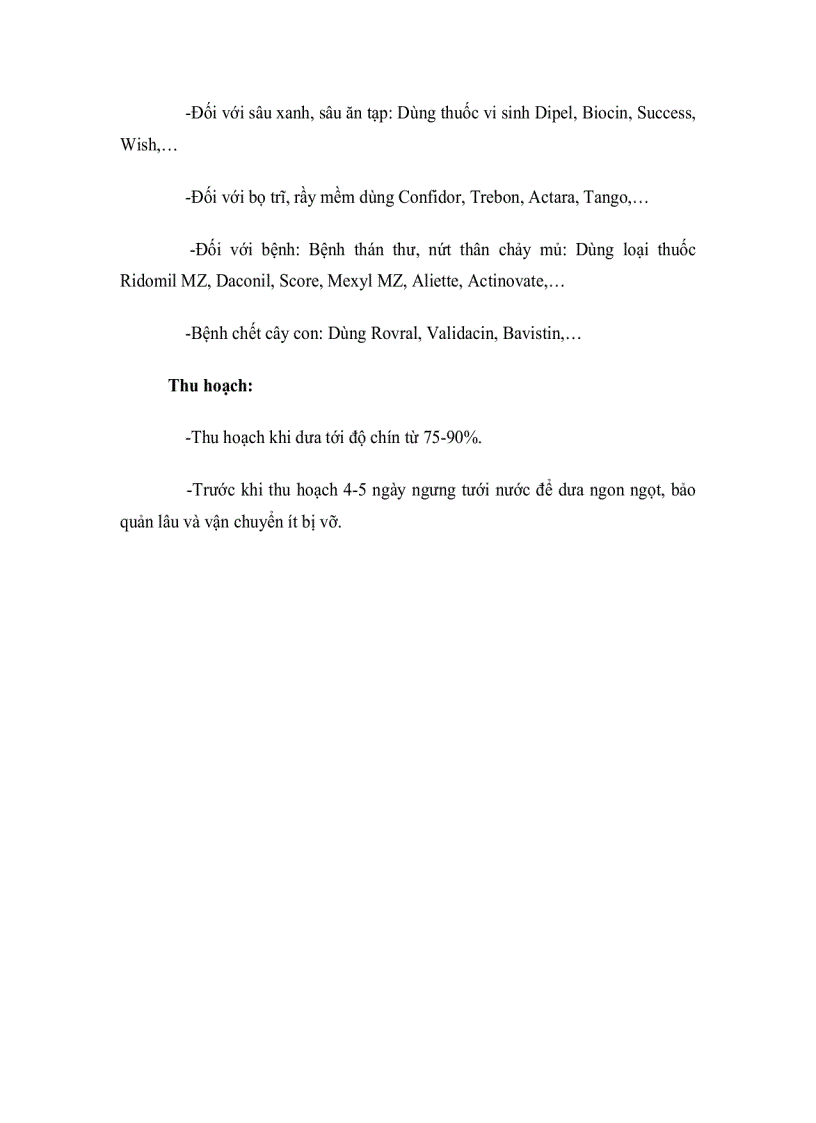 image for page Kỹ thuật trồng dưa hấu