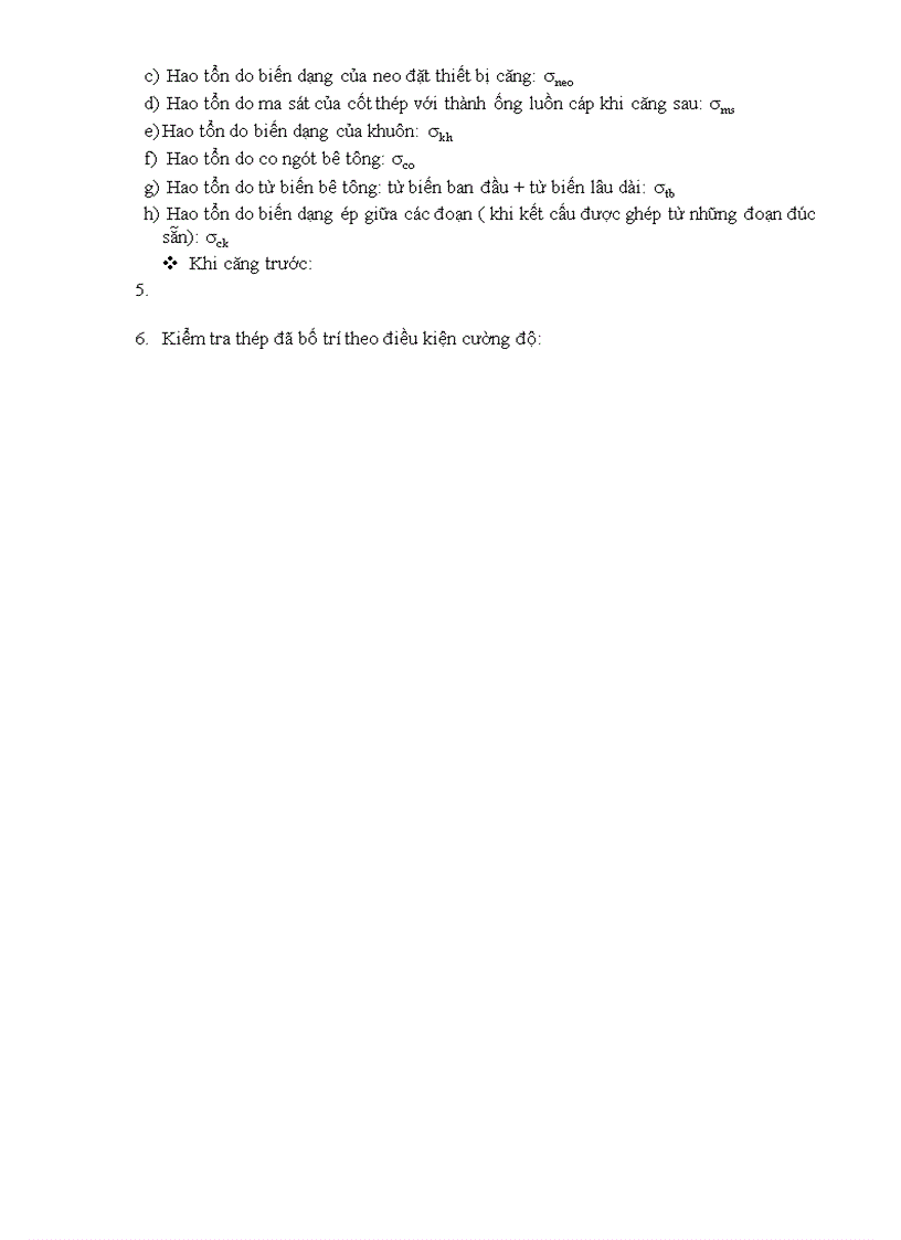 image for page Quy trình tính toàn dầm ứng suất trước