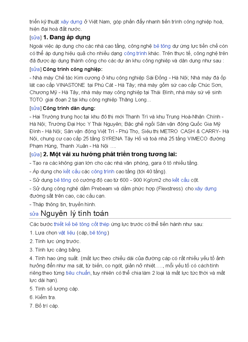 image for page Kết cấu bê tông ứng lực trươc Sửa đổi