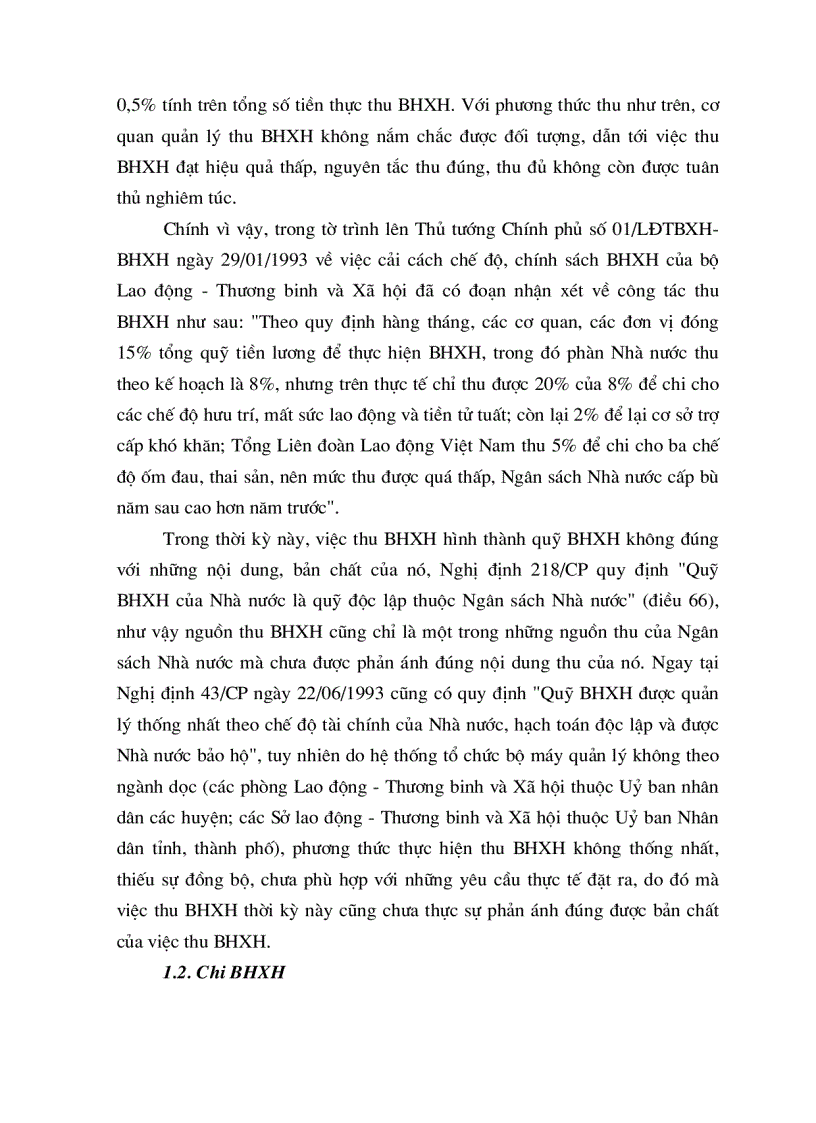 image for page Thực trạng quản lý thu chi Bảo hiểm xã hội