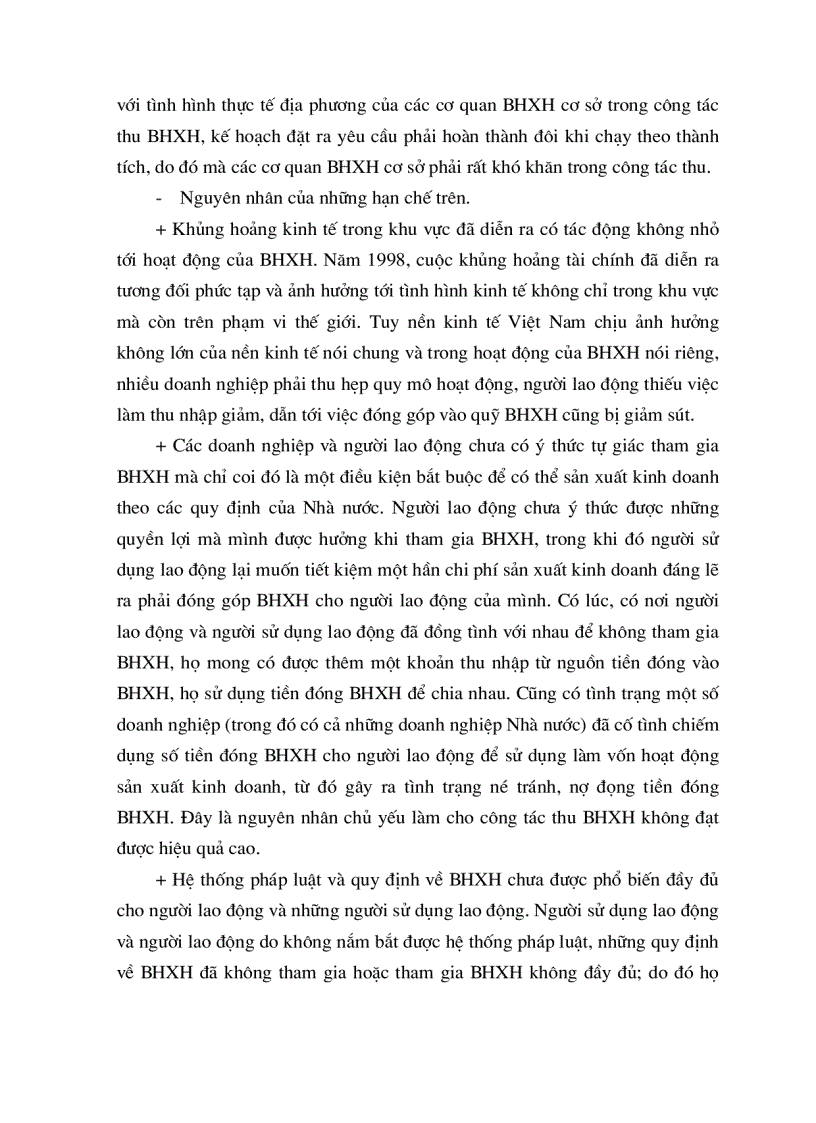 image for page Thực trạng quản lý thu chi Bảo hiểm xã hội