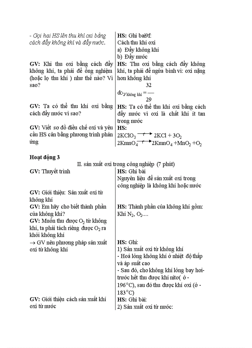 image for page Hóa học Điều chế oxi phản ứng phân huỷ