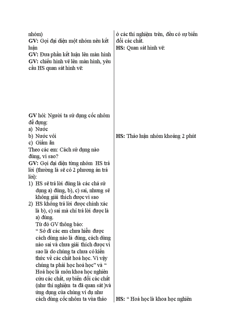 image for page Hóa học Mở đầu môn hoá học