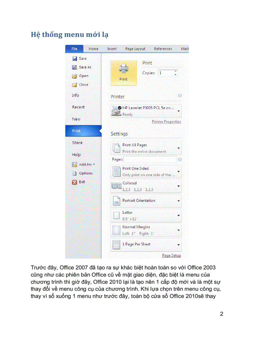image for page Giáo trình hướng dẫn sử dụng Word 2010