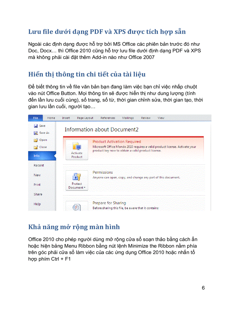 image for page Giáo trình hướng dẫn sử dụng Word 2010
