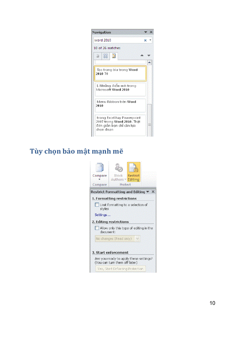 image for page Giáo trình hướng dẫn sử dụng Word 2010