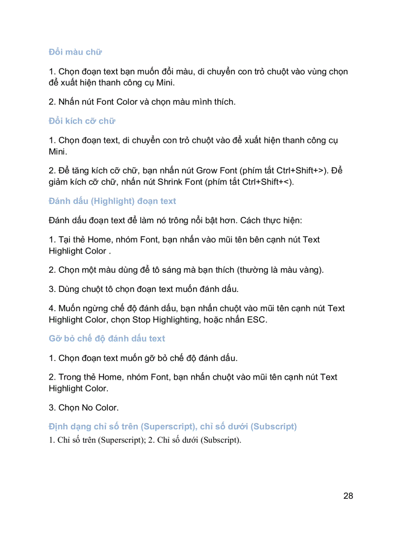 image for page Giáo trình hướng dẫn sử dụng Word 2010