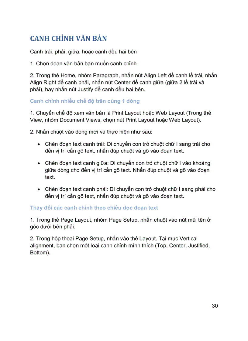 image for page Giáo trình hướng dẫn sử dụng Word 2010