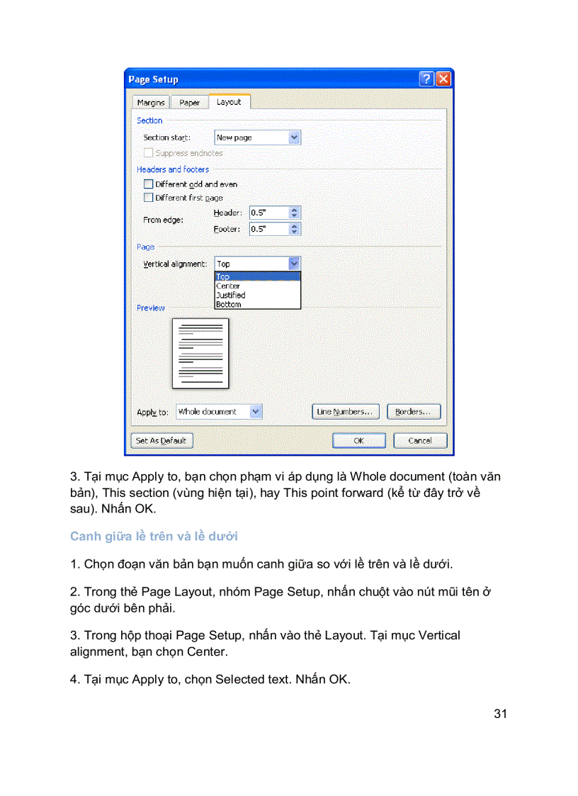 image for page Giáo trình hướng dẫn sử dụng Word 2010