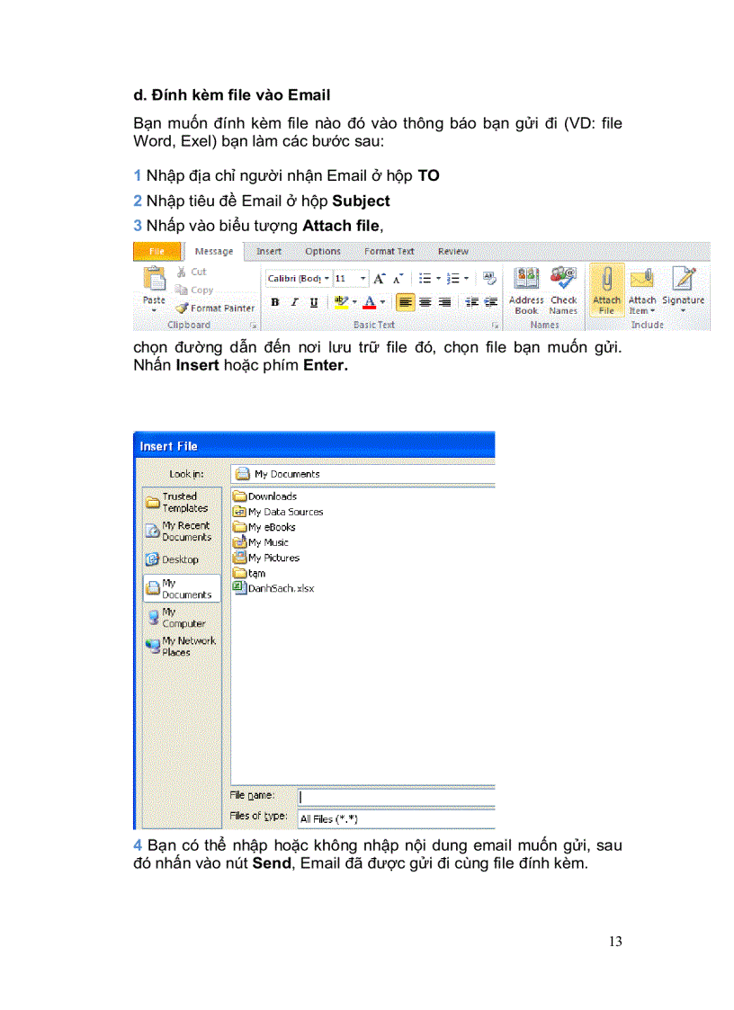 image for page Giáo trình hướng dẫn sử dụng Outlook 2010