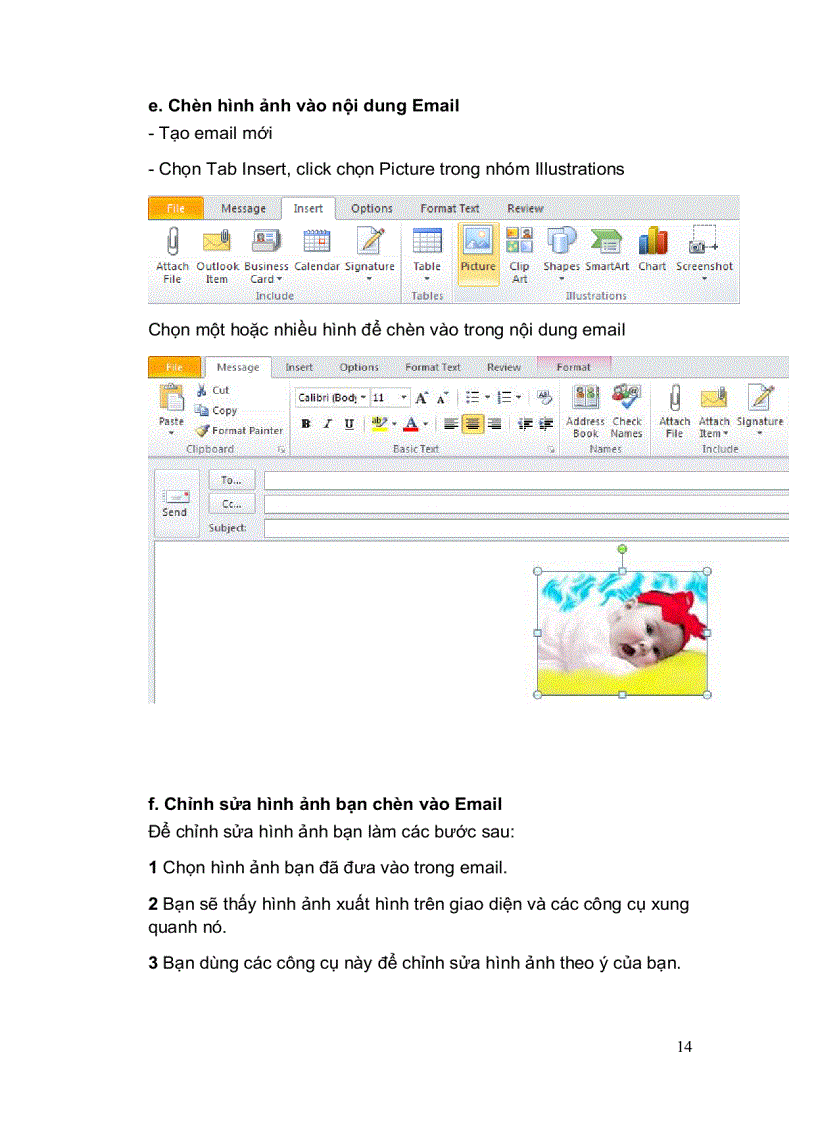 image for page Giáo trình hướng dẫn sử dụng Outlook 2010
