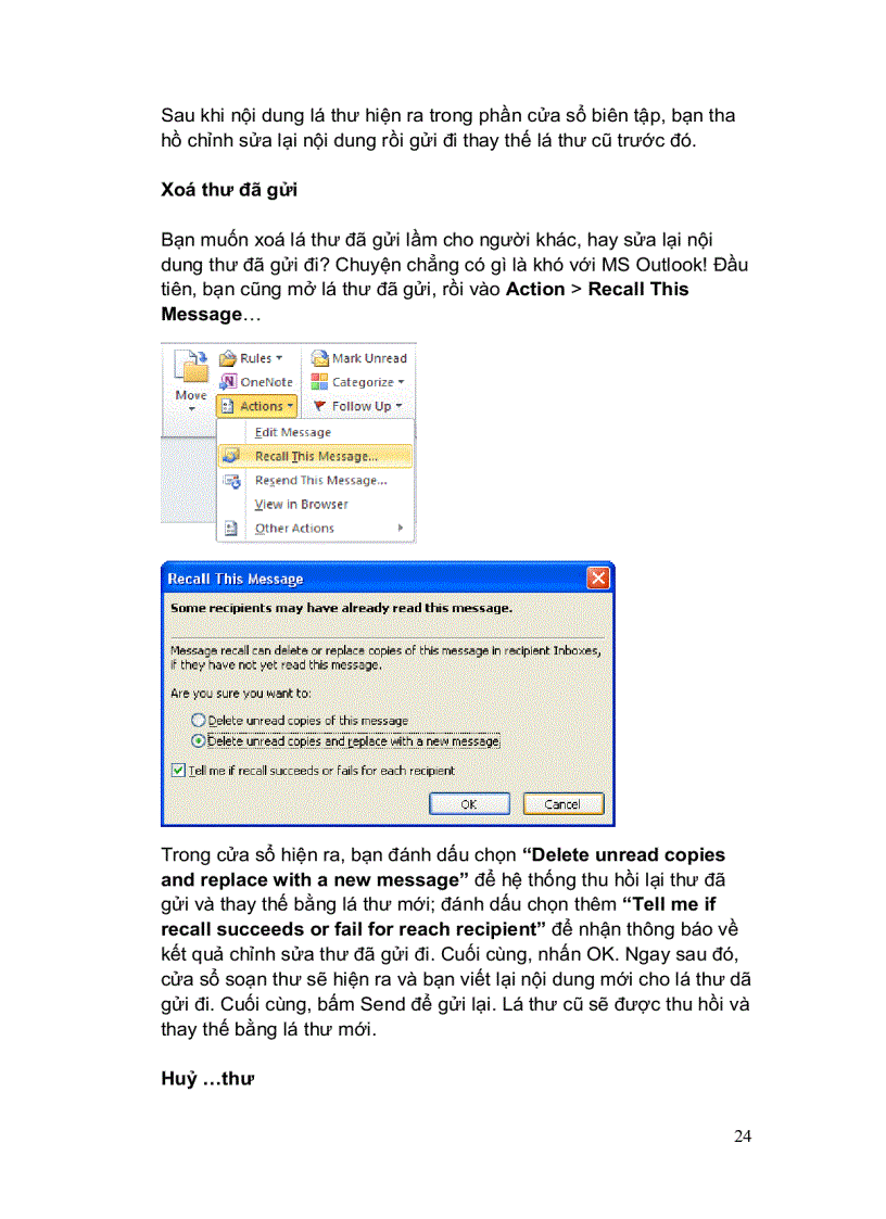 image for page Giáo trình hướng dẫn sử dụng Outlook 2010