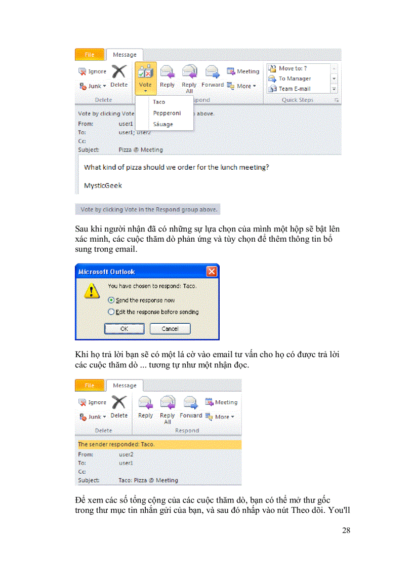 image for page Giáo trình hướng dẫn sử dụng Outlook 2010