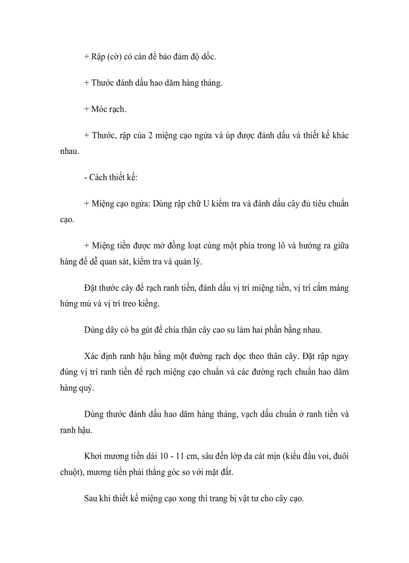 image for page Kỹ thuật trồng cây cao su