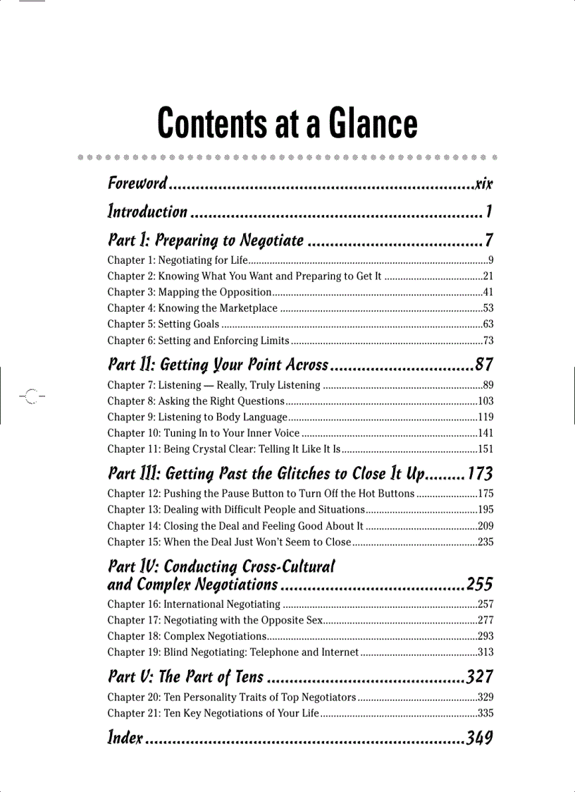 image for page Negotiating FOR DUMMIES 2ND EDITION