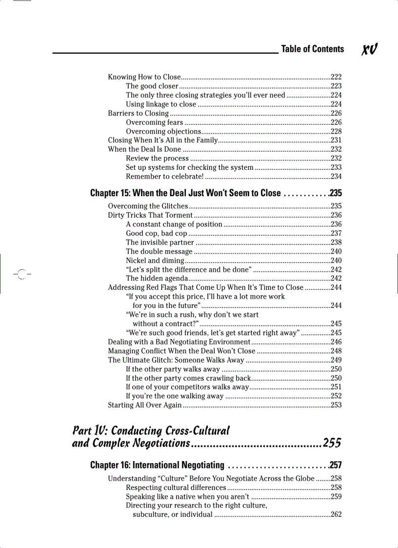 image for page Negotiating FOR DUMMIES 2ND EDITION