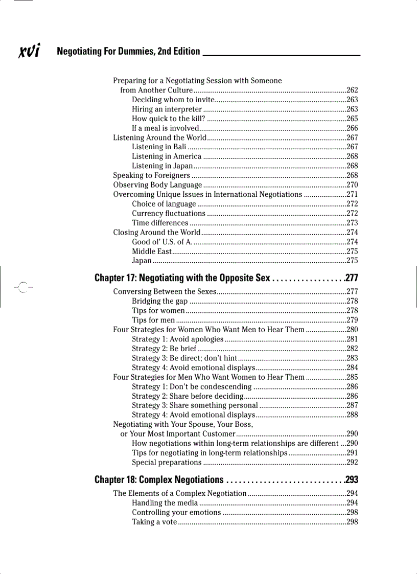 image for page Negotiating FOR DUMMIES 2ND EDITION
