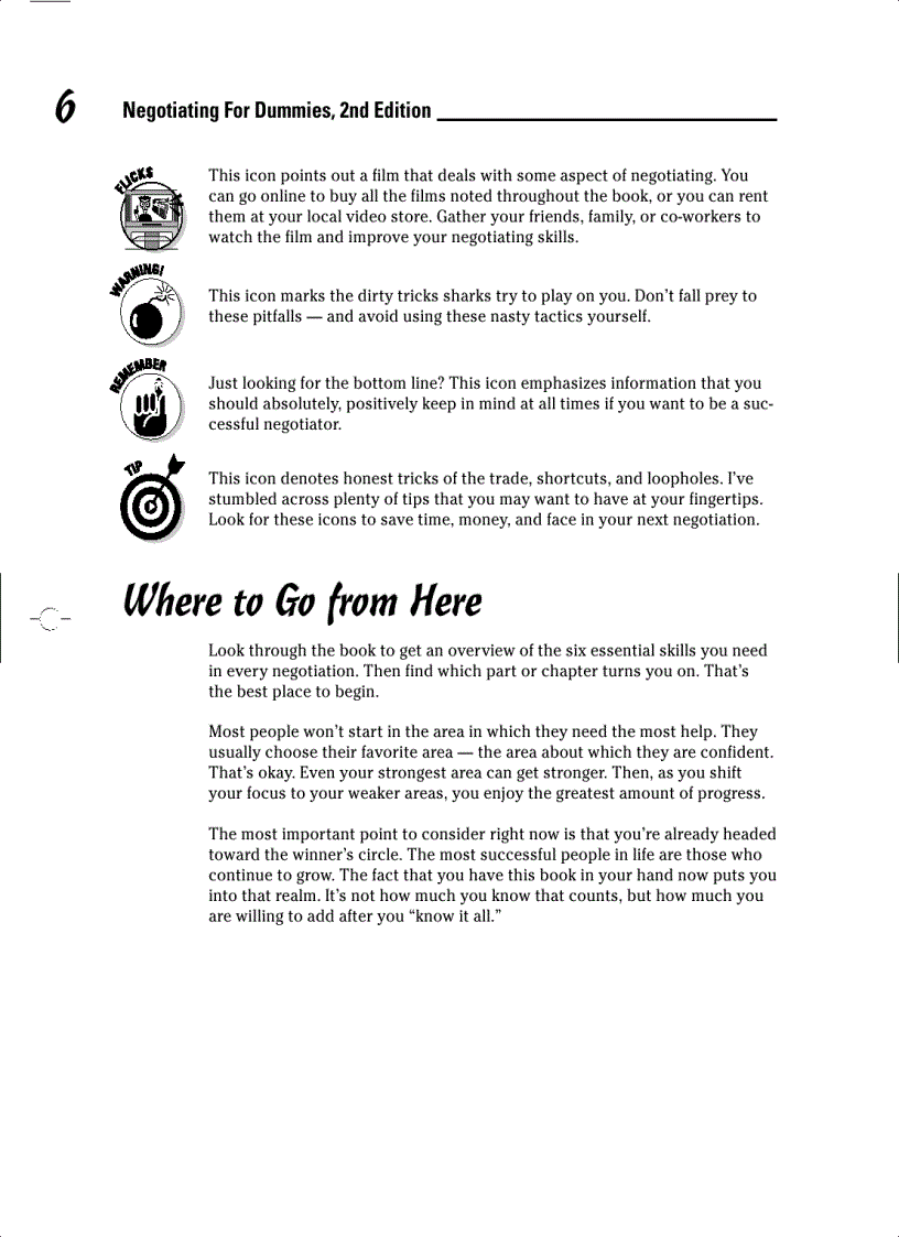 image for page Negotiating FOR DUMMIES 2ND EDITION