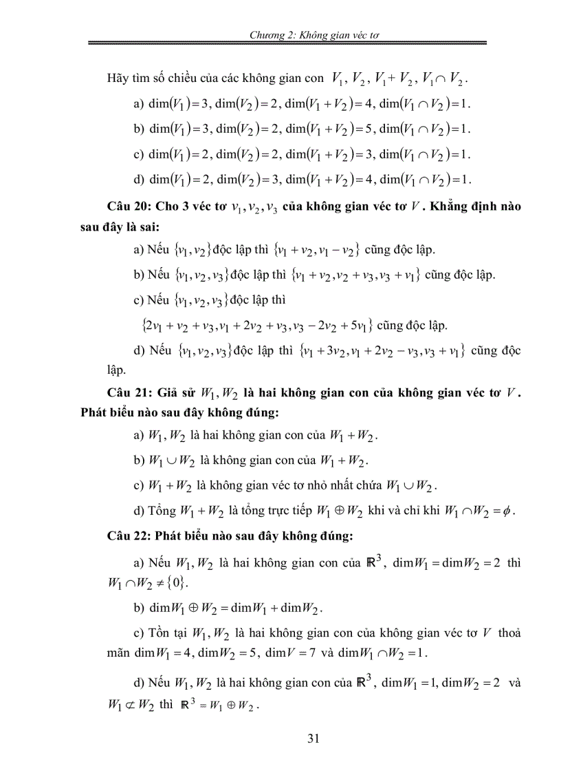 image for page Toán cao cấp A2 Dùng cho SV hệ từ xa